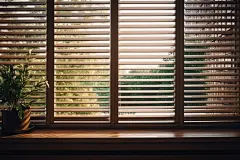 柔和光感家居百叶窗