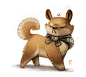 Day 520. Shiba Inu Quickie by Cryptid-Creations