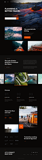 Travel Landing Page<br/>by Outcrowd 