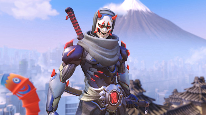 Overwatch Oni Genji,...