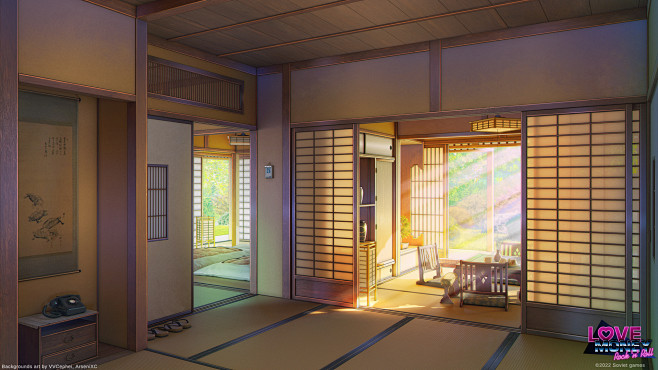 Interior of Japanese...