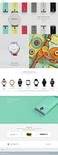 MODE snap-and-swap watch bands – Android Wear #网页#