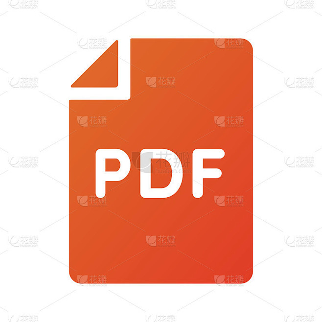 pdf，文件，文件，下载等图标说明。