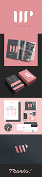 Logo Design- Corporate Identity- W e n d y P e t i t : Logo Design, Corporate Identity, Branding, Mockup.