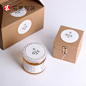 茶叶包装环保特色创意包装|果酱糖果蜂蜜包装盒|现货空白牛皮纸盒