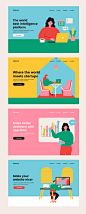 36 beautiful illustrations featuring stylish characters, ready to make your own unique website, app or project for your ecommerce shop, food delivery, social media & travel business.  - 36 Vector format illustrations - Customizable Colors and Size - 1