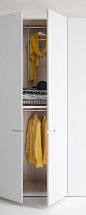 Armadio al Centimetro by LEMA : Made to measure wardrobe is the modular system that offers maximum freedom of construction due to the wide range of modules available and the ability to cut according to the desired size, height, widt…