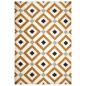 Peruvian Flat Weave - Camel Crawford Reversible Peruvian Llama Flat Weave Rug