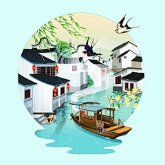 beGo7rgy采集到国风插画素材