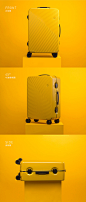 ITO GINKGO银杏旅行箱 条纹纯色拉杆箱 优质PC万向轮行李箱-淘宝网
