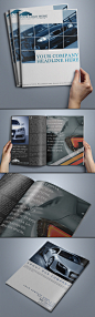 Automobile Brochure Template汽车手册模板手册画模板素材源文件-淘宝网