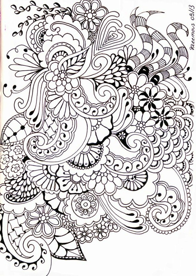 Zentangle journal id...