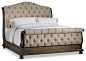 Hooker Furniture Rhapsody Tufted Bed, King traditional-sleigh-beds