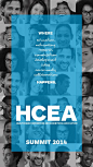 HCEA Marketing Summit 2014 Launch screen for EventPilot on iOS #排版#