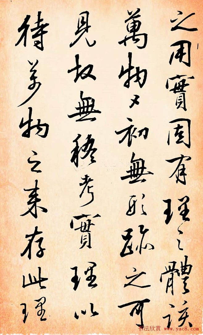 张照行书字帖赏析易经册10