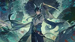 “唤潮”（饮月君丹恒绝美壁纸）_1_河汉清且浅_来自小红书网页版
