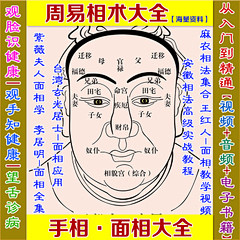 周易面相学相术面相手相大全观手治病李居明掌纹面相观舌治病