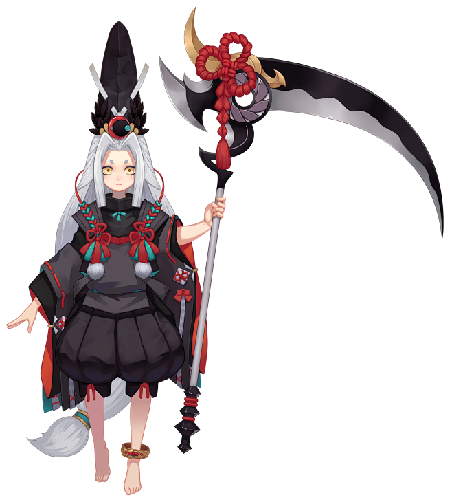 黑童子觉醒前立绘