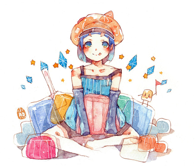 果冻拟人小熊绅士