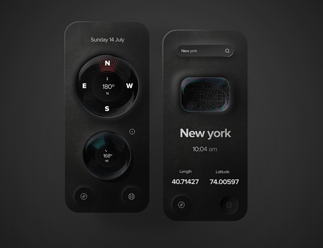 Compass app concept ...