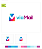 Description: Double VM monogram with letters both in positive and negative space - experimental logo design project for viaMail.by tass • Uploaded: Nov. 26 '15