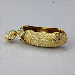 天然海水珍珠 18k金珍珠花生吊坠 南洋金珠长生果吊坠（已售可定制）_其他类别 查询_天然碧玺|红碧玺|西瓜碧玺|碧玺戒指|碧玺价格|碧玺手链|碧玺吊坠|碧玺专营|碧玺石|碧玺裸石 - Powered by ECShop