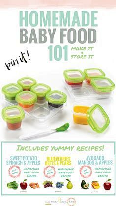 Baby food recipes an...