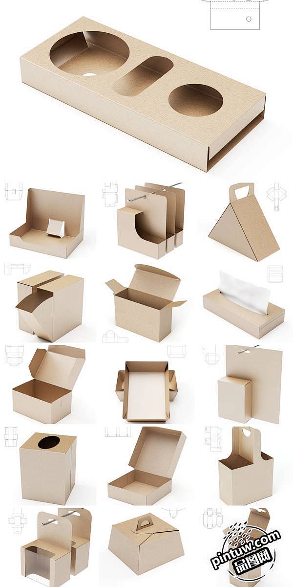 纸板箱和纸包裹拆开图片_2
纸板箱和纸包...