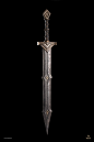 Dwarven Weapons 3, Edward Denton : Here is a collection of Dwarven weaponry I 3D modeled for the Hobbit movies. Sadly I can't show any of the 3d models only a select few photos of final props. All of these weapons were made under the tightest and craziest