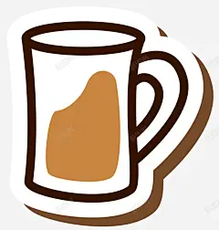 弧形卡通马克杯矢量图高清素材 卡通风格 弧形 手绘马克杯 杯子 矢量马克杯 马克杯 矢量图 免抠png 设计图片 免费下载