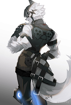 【furry（犬科）】-花瓣网|陪你做生活的设计师 | 11491000g0082ojk6bc4ji0105p24p874516fgf82gqo