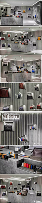 Valextra在伦敦著名的Harrods百货公司开设的一个零售空间
【品牌全案】买包，除了爱马仕，你还应该知道Valextra！