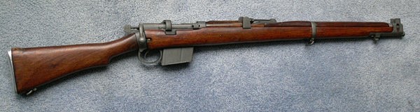 英国的--李-恩费尔德步枪。1895年至...