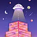 城市宇宙星球卫星AI矢量分层素材