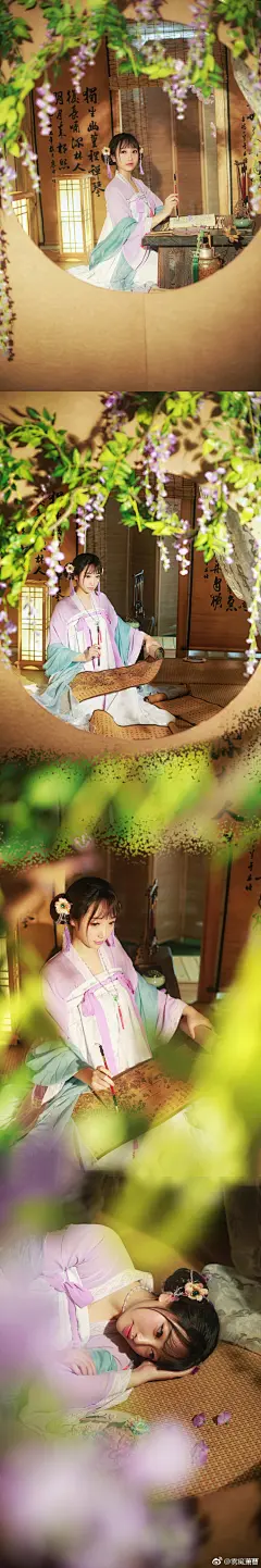 #cos正片# #暖暖环游世界# #桃花吟# #汉服# #汉服写真集# #元宵节# 
今天是元宵节了呢~速度把这套片子肝了出来应景哈哈哈
暖暖这套汉服真的是太仙啦~~~
祝大家元宵节快乐~~

强烈推荐的布景：@-無雙館- 这个景真的超仙超美
服装：@喵屋小铺 ...展开全文c