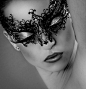 Sexy & Elegant Black #Bejeweled Mask