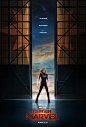 Mega Sized Movie Poster Image for Captain Marvel 