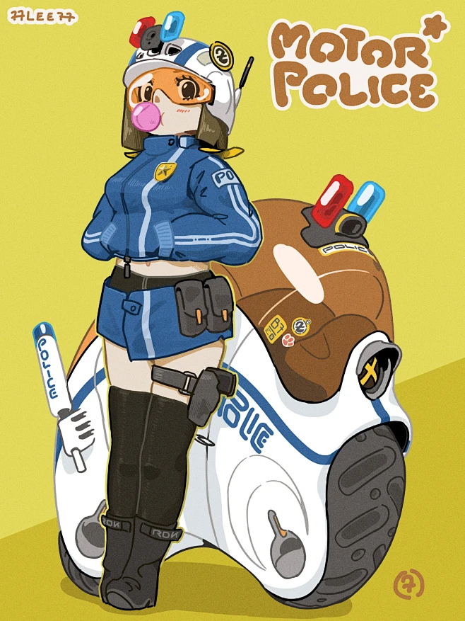 Mobile Police 机动条子-花瓣网