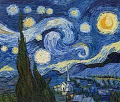 “ 我不知道世间有什么是确定不变的，我只知道，只要一看到星星，我就会开始做梦 … ”丨梵高 

​#艺术范##手帐素材插画手绘# ​​​​