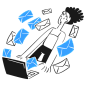 垃圾邮件 1 插图 - 免费透明 PNG，SVG。无需注册。