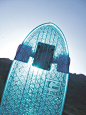 SKATEBOARD / GLOBE ‘Clear Bantam & Blazer’ Cruiser Decks: 