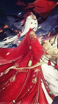 com【古图专帖】——『美女系列』——红衣女子_古风图片吧_百度贴吧1