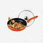 锅里面的菜高清素材 橙色 美味 锅盖 食物 免抠png 设计图片 免费下载