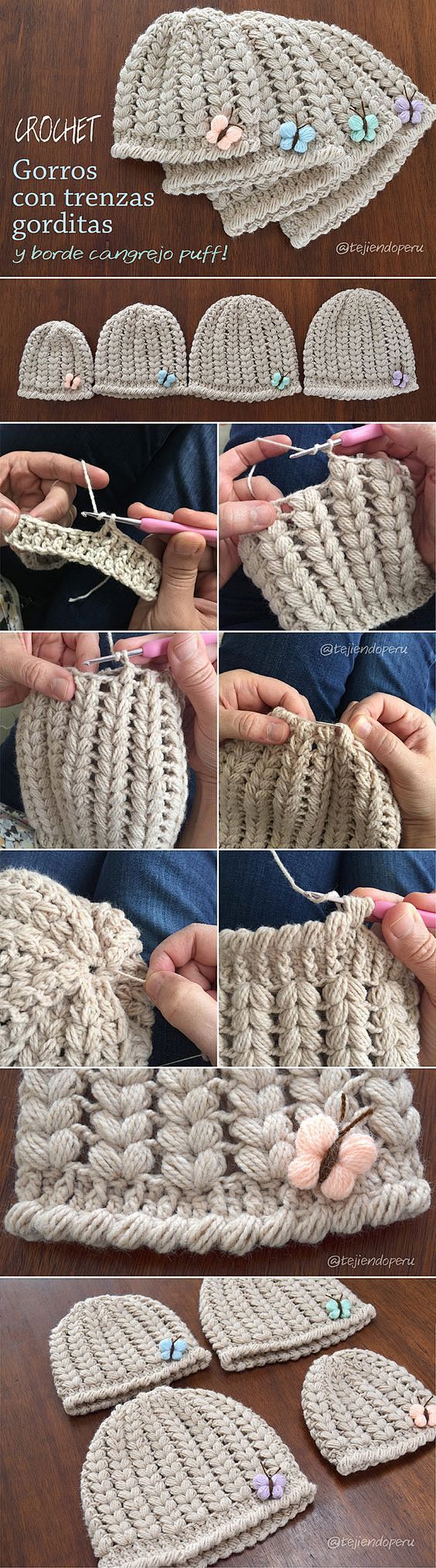 Puff Stitch Beanie V...