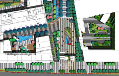HTJG采集到——景观平面图~商业地产