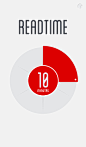 Readtime新闻手机应用界面设计_新闻手机界面_黄蜂网