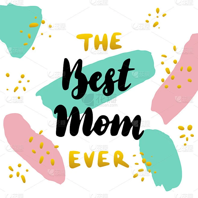 The Best Mom Ever Handwritten Postcard图片_其他图片图片素材-花瓣网