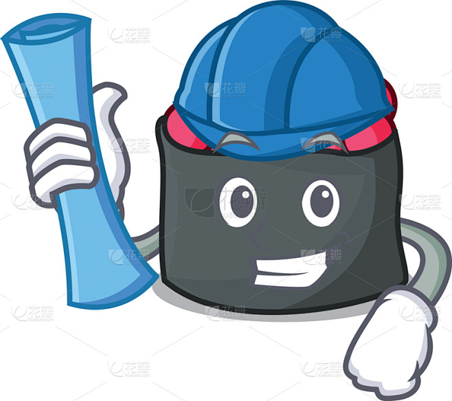 鱼卵性格建筑师时尚卡通可爱的传统寿司清新午餐