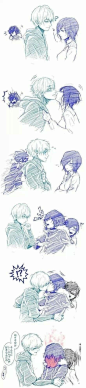 #東京喰種#昨天有人问我这对CP的图…好羞耻///// 【twi】