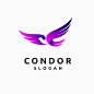 Condor logo condor vector logo